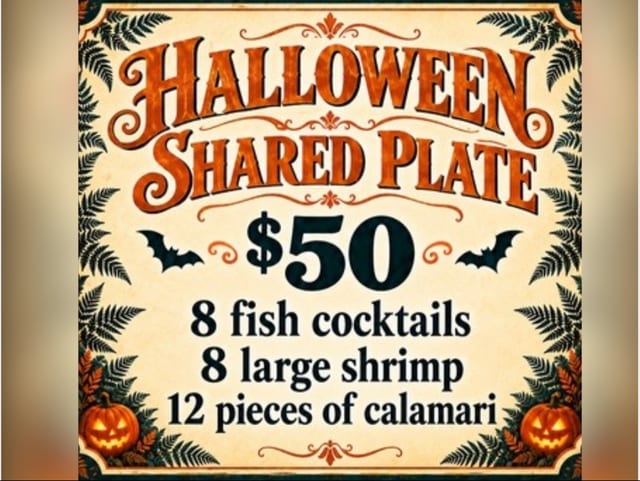 Halloween Shared Plate.