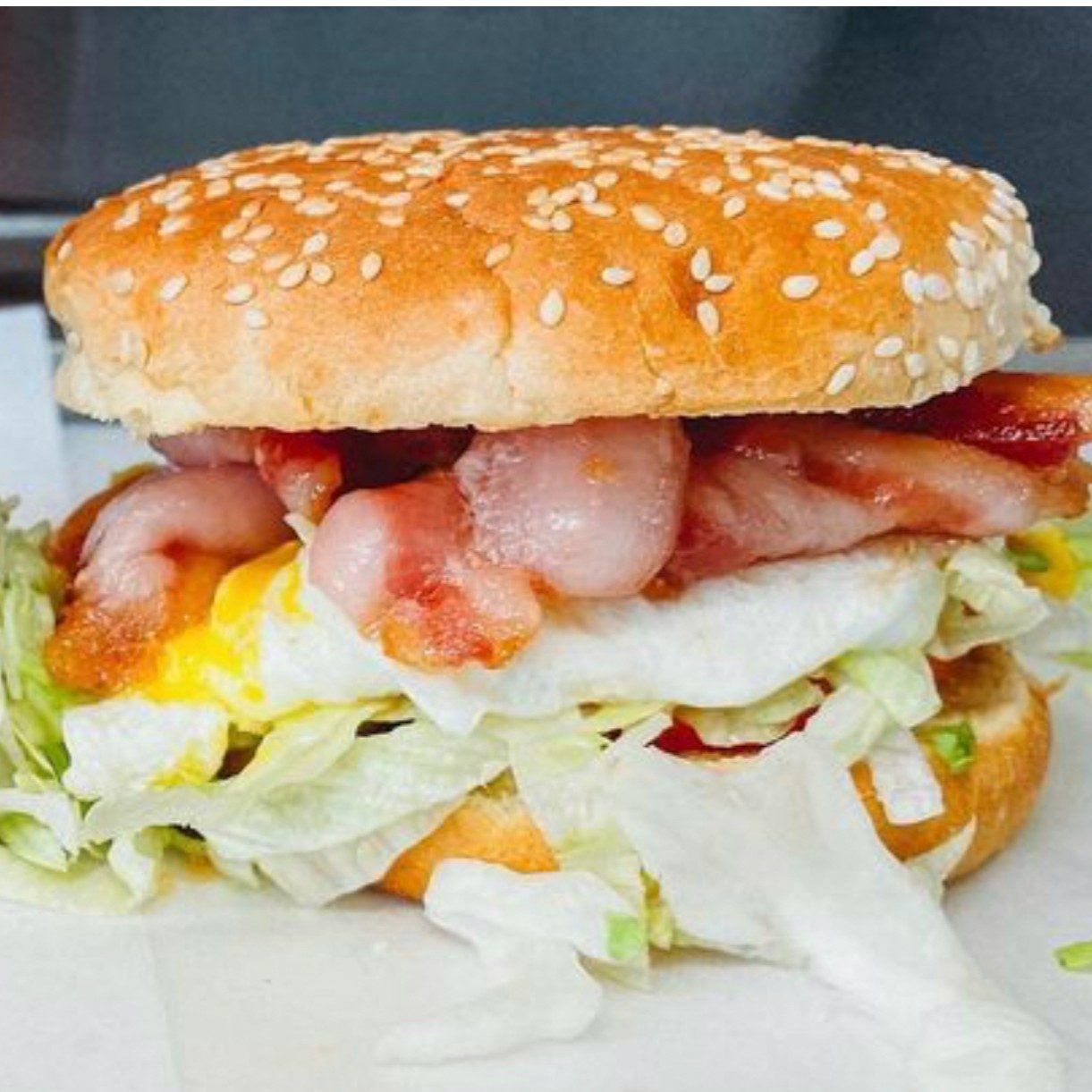 Bacon & Egg Roll.