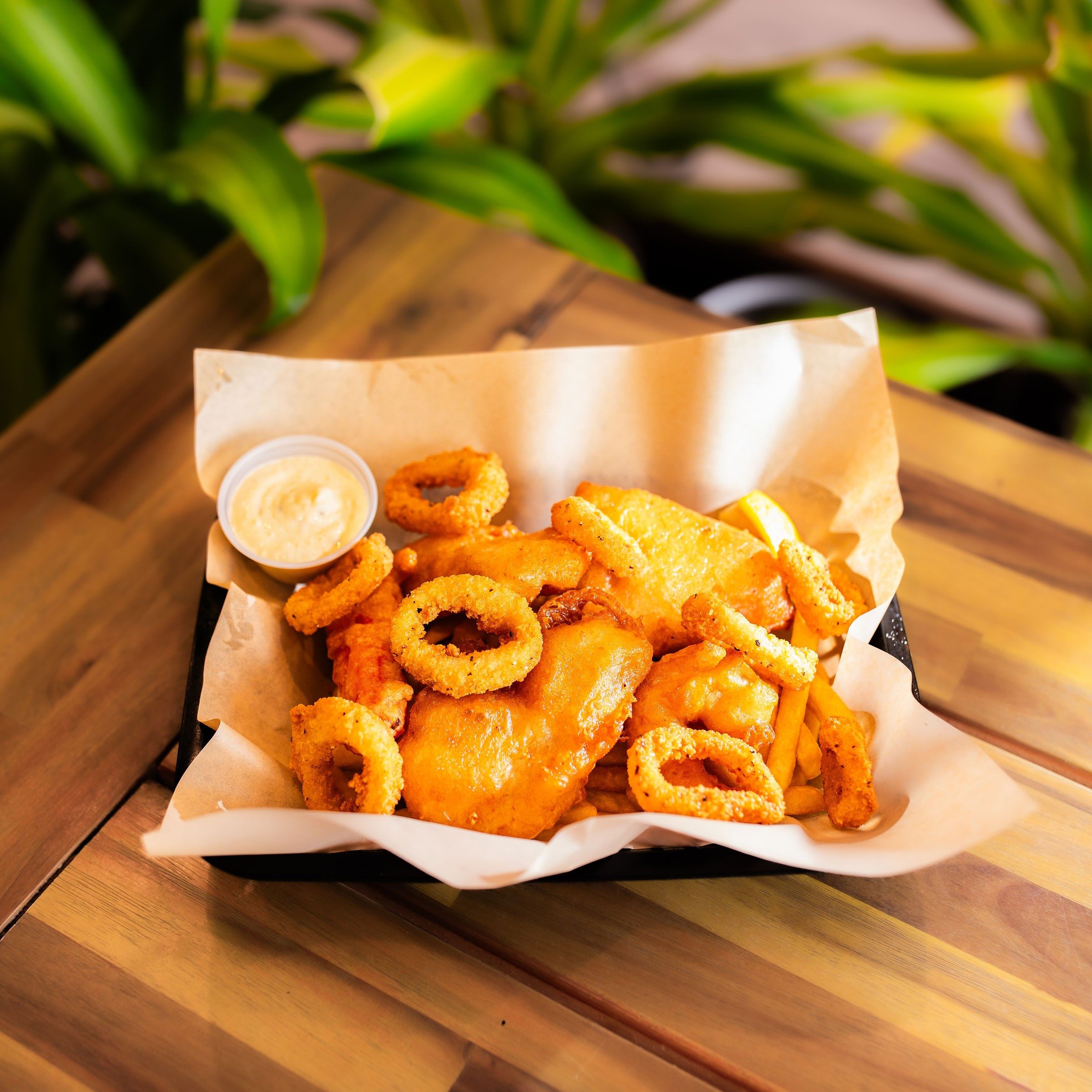 Seafood Parcel.