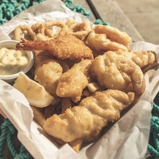 Seafood Parcel With Sweet Potato